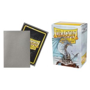 Dragon Shield Standard Sleeves – Matte Silver (100 Sleeves)